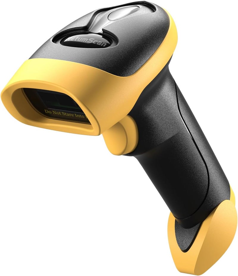 NetumScan Bluetooth QR Barcode Scanner, 3 in 1 Automatic Wireless 1D 2D Barcode Reader USB Image Code Scanner for Store, Warehouse POS, Computer, Tablet, iPad, iPhone, Android - Image 1